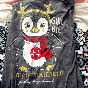 Simply southern long sleeve Christmas shirt